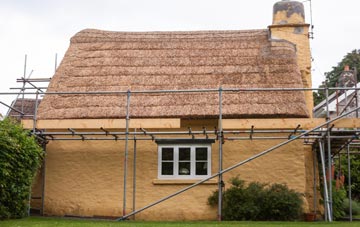 Leighton Bromswold thatch roofing costs